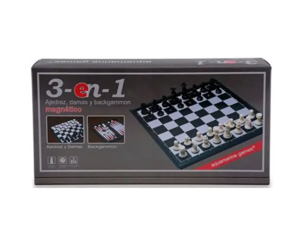 Magnetic chess checkers backgammon 