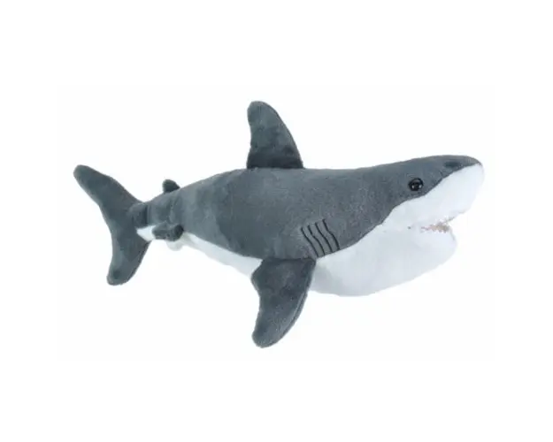 Marele Rechin Alb - Jucarie Plus Wild Republic 30 cm
