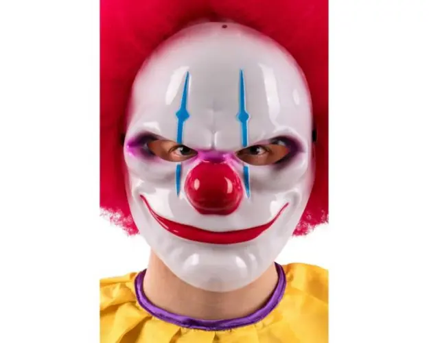 Masca clown horror plastic Carnival Toys CT00784