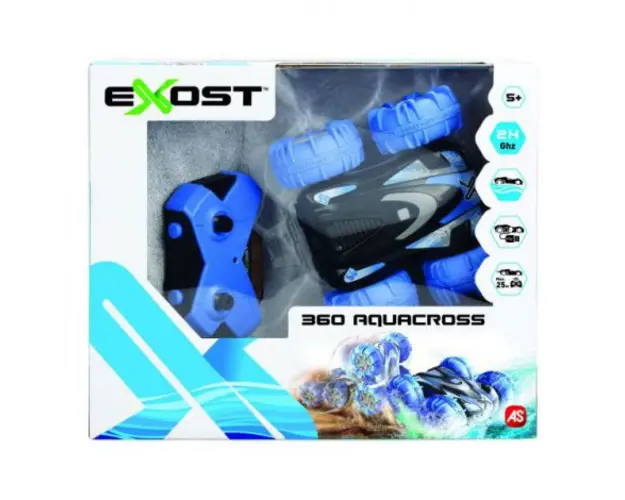 Masina Cu Telecomanda Exost Rc Scara 1:18 360 Aquacross