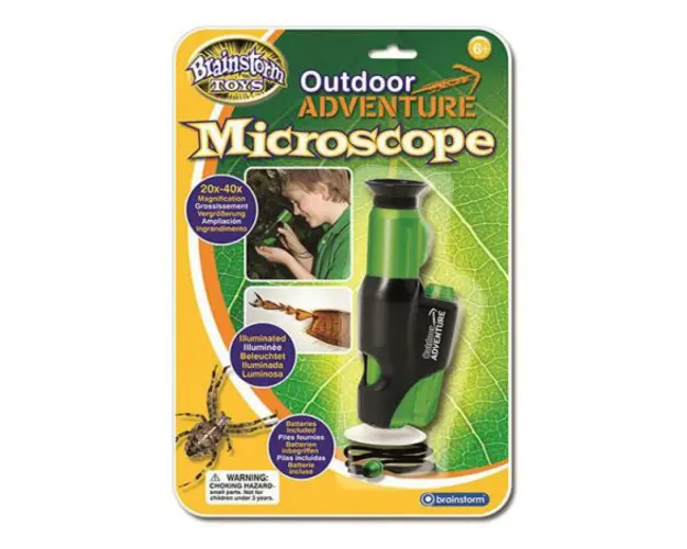 Microscop portabil cu led