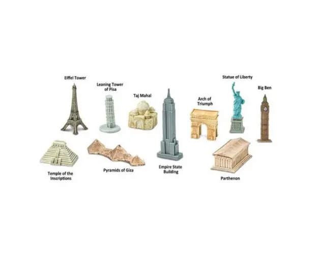 Mini figurina - Cladiri In jurul lumii  Safari