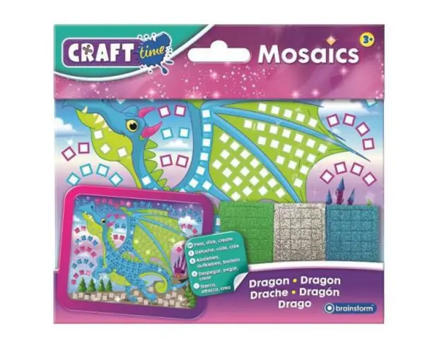 Mini mozaic - dragon