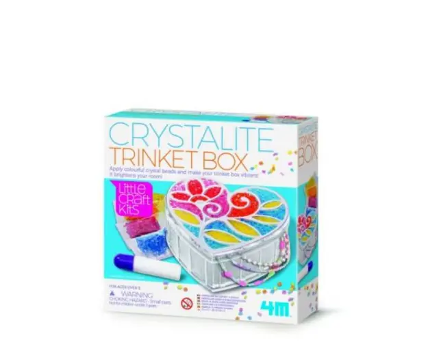 Mini set creativ - Cutiuta cu margele, LittleCraft