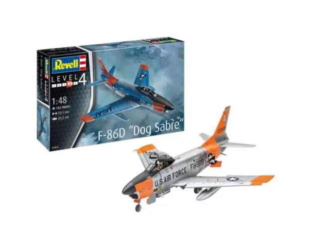 Model set f68d dog sabre