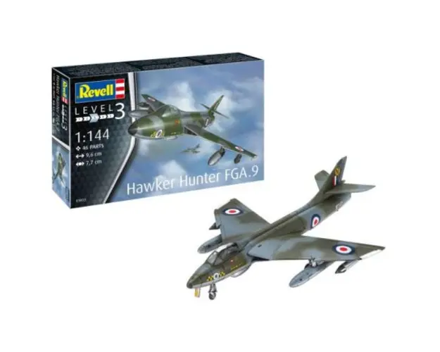 Model set hawker hunter fga.9