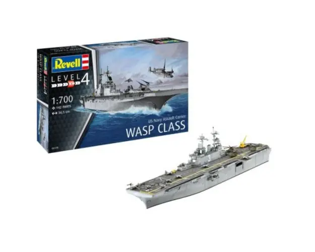 Model set nava uss wasp class
