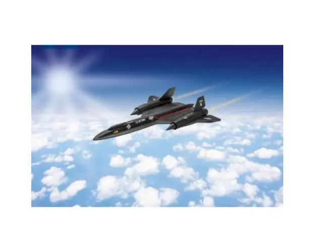 Model set sr71 blackbird