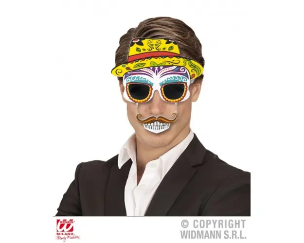 Ochelari Schelet Dia De Los Muertos