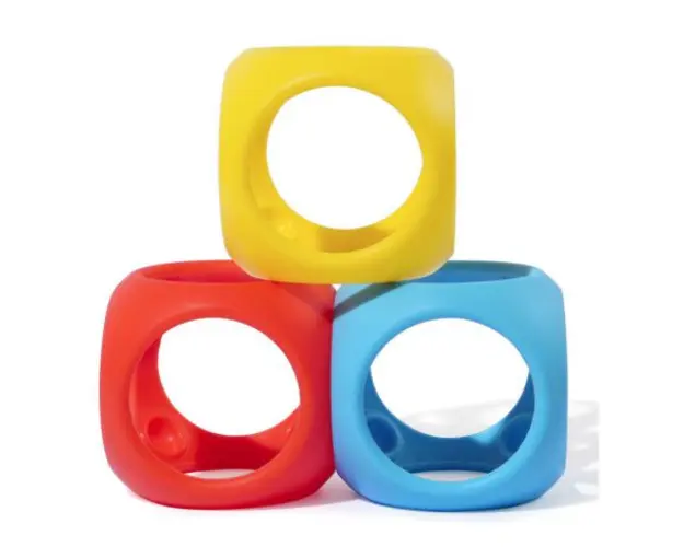 Oibo - set 3 jucarii senzoriale flexibile