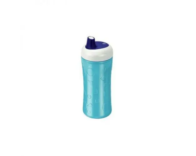 PAHAR CU SUPAPA DIN SILICON 9 LUNI+ Rotho (Culoare: Blue)