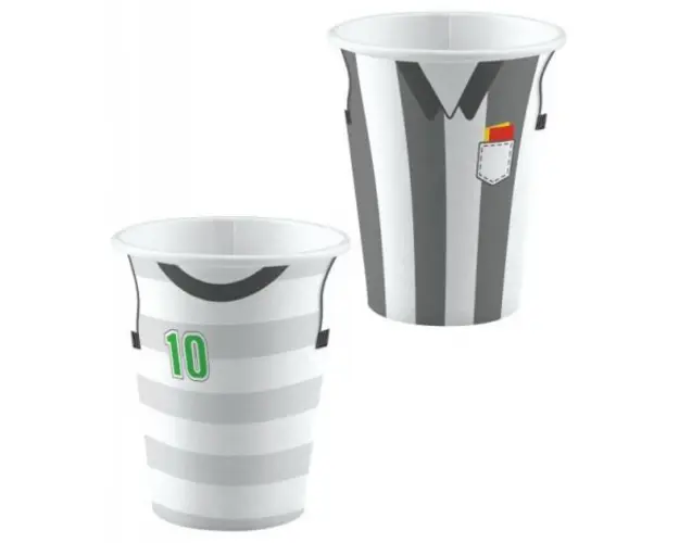 Pahare petrecere fotbal 250 ml