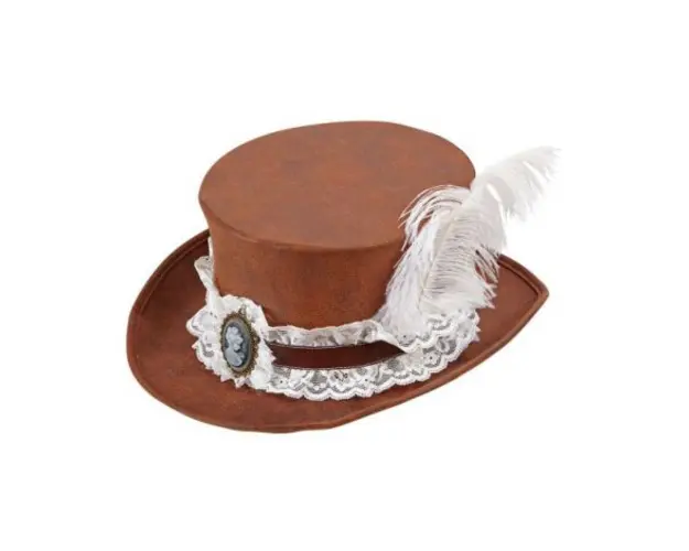 Palarie steampunk maro