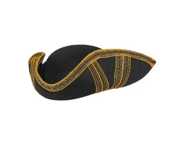 Palarie tricorn neagra