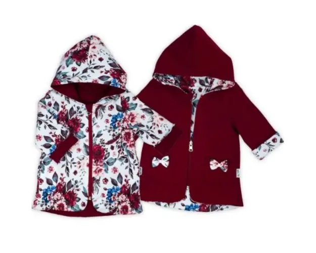 Palton cu doua fete (180281) Colectia Kate 2021 Marimea 68