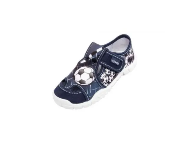 Pantofi cu interior de bumbac pentru baieti Vi-GGa-Mi Adas Mingi marimea 30