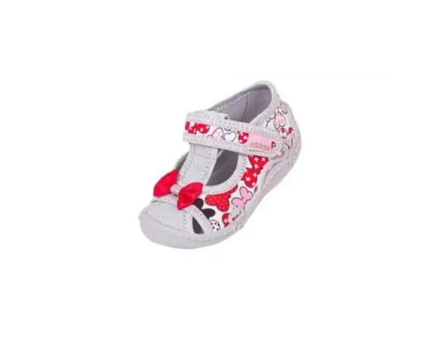 Pantofi cu interior de bumbac pentru fetite Vi-GGa-Mi Marysia Fundite marimea 20
