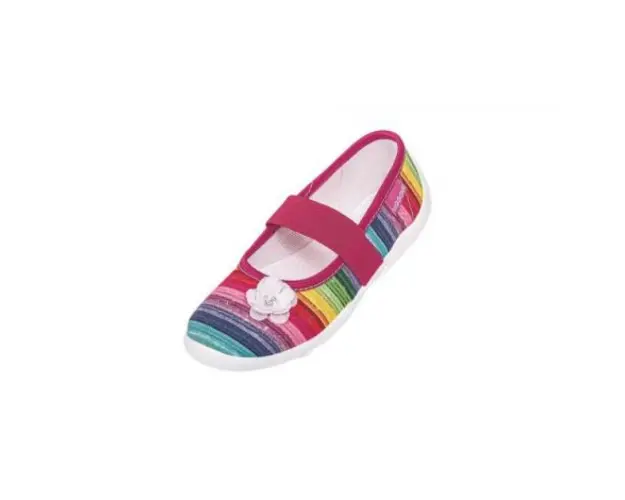 Pantofi cu interior de bumbac pentru fetite Wi-GGa-Mi Ilona Ornament mar. 32