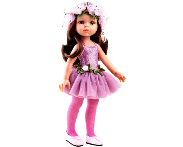 Papusa Carol balerina in roz Paola Reina