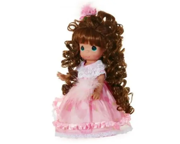 Papusa decor, Bucle ondulate, 31 cm - Precious Moments