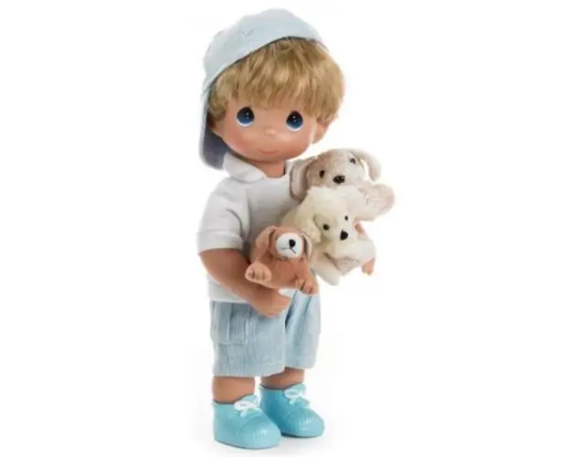 Papusa decor, Codite de catelusi, 31 cm - Precious Moments