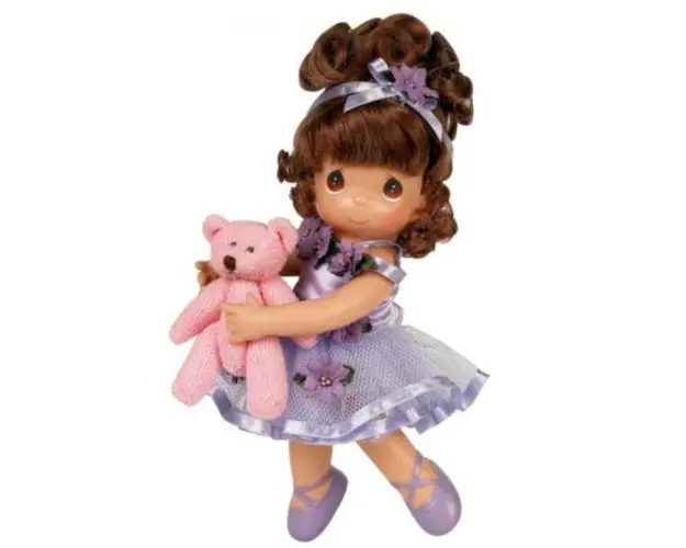 Papusa decor, Danseaza cu mine - satena, 23 cm - Precious Moments