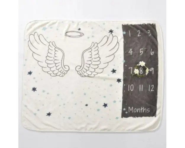 Paturica Milestone plusata pentru fotografii memorabile Ingeras