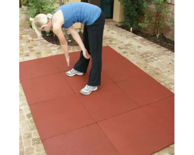 Pavele cauciuc Reflex tip Placa protectie la cadere 50x50 cm 3 cm grosime