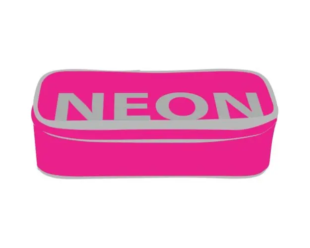 Penar simplu Neon Oxy Roz
