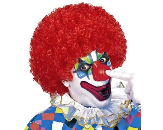 Peruca clown rosie