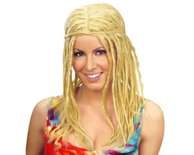 Peruca rasta unisex party Widmann Italia 63336