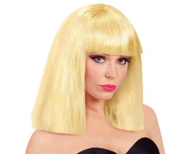 Peruca showgirl blonda