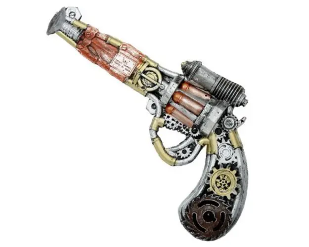 Pistol steampunk latex