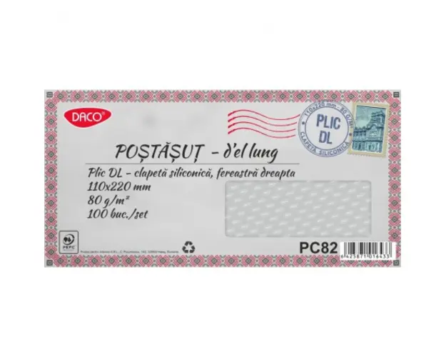 Plic DL siliconic Fereastra dreapta