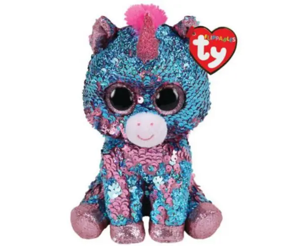 Plus cu paiete unicornul CELESTE (24 cm) - Ty