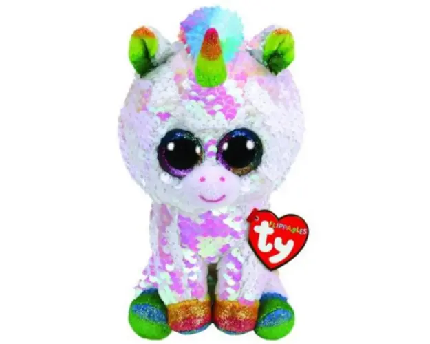 Plus cu paiete unicornul PIXY (15 cm) - Ty