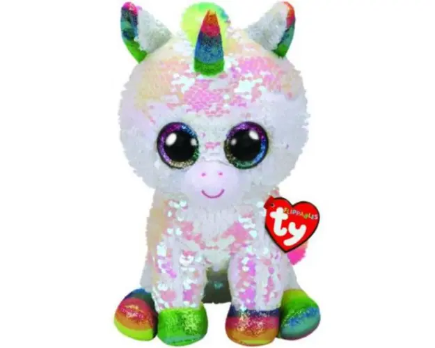 Plus cu paiete unicornul PIXY (24 cm) - Ty