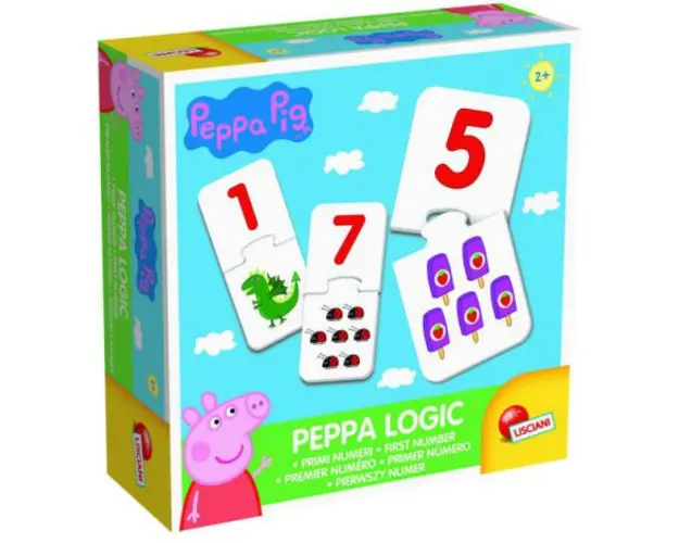 Primul meu joc cu numere - peppa pig