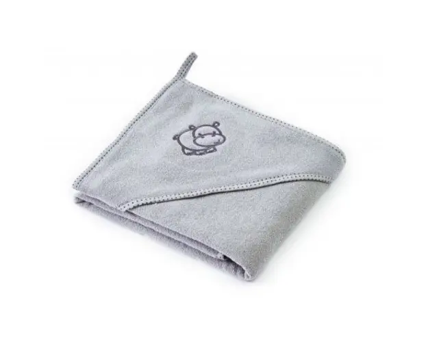 Prosop cu gluga Sensilllo HIPPO 80x80 cm Grey