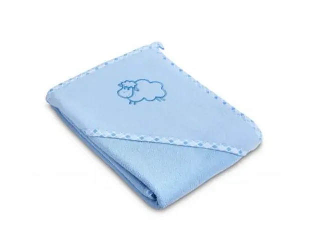 Prosop cu gluga Sensillo SHEEP 80x80 cm Blue