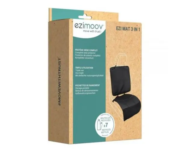 Protectie bancheta Ezimoov 3 in 1, Eco friendly