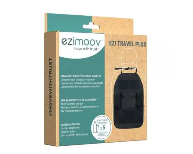 Protectie spatar cu organiser Ezimoov Travel Plus, Eco friendly