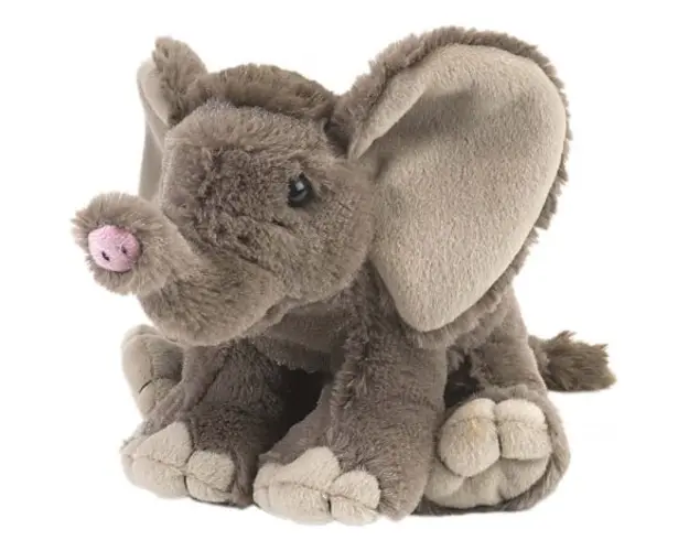 Pui de Elefant African - Jucarie Plus Wild Republic 20 cm