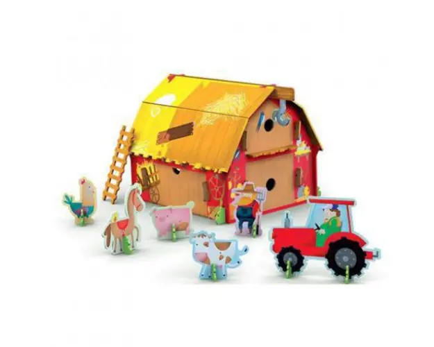 Puzzle 3d - ferma vesela