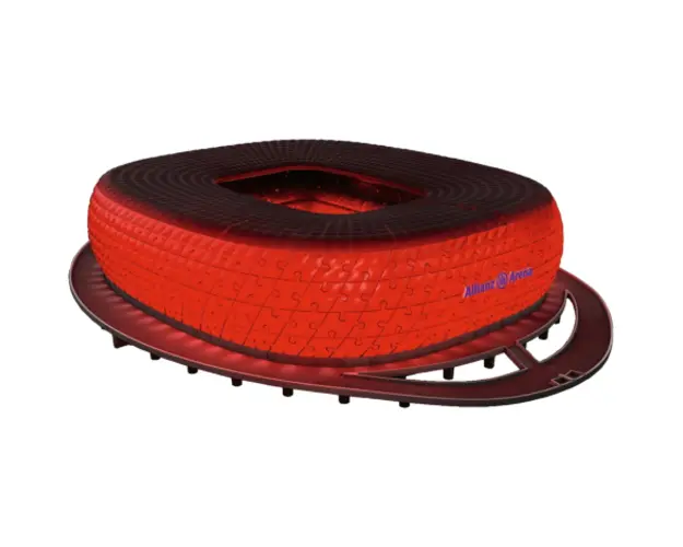 Puzzle 3D Led Allianz Arena, 216 Piese
