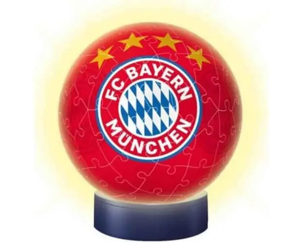 Puzzle 3D Luminos Fc Bayern, 72 Piese
