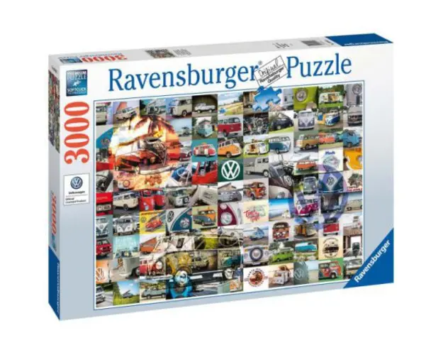PUZZLE 99 MOMENTE CU VOLKSWAGEN, 3000 PIESE