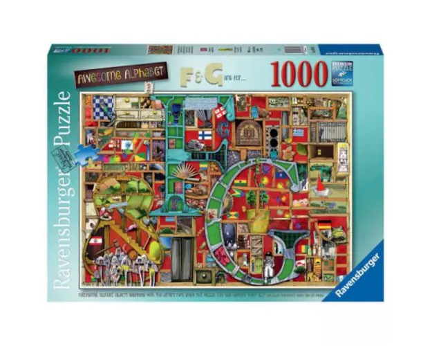 PUZZLE ALFABET COLIN THOMPSON, 1000 PIESE
