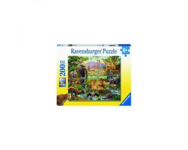 PUZZLE ANIMALE DIN SAVANA, 200 PIESE