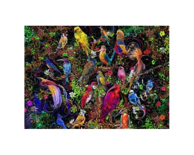 Puzzle Arta Pasarilor, 1000 Piese